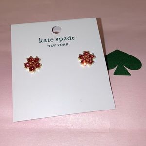 Kate spade coral earrings